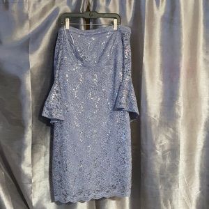 Sequin Blue-Purple Dress